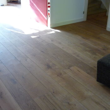 lamel houten vloer verschillende breedtes in Hilversum